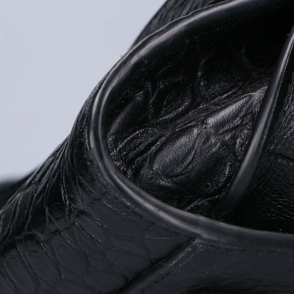 SAINT LAURENT 478167 Black Embossed Sac de Jour Souple 2-Way Tote Bag Women's - Picture 9 of 9